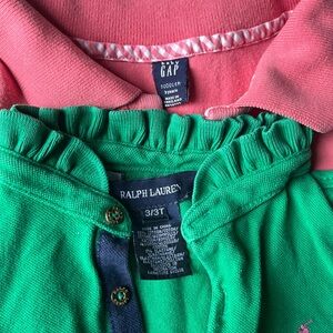 Toddler Girl Polos set 3T